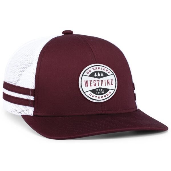 Low-Profile Stripe Trucker Cap Thumbnail