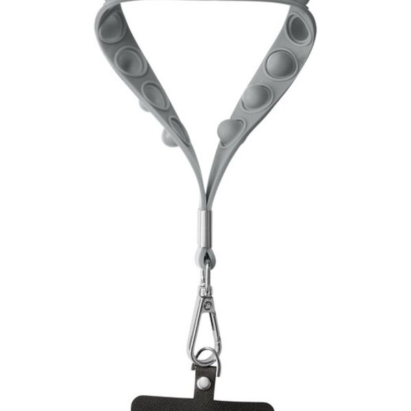 Push Pop Wrist Strap Keychain With Phone Holder Thumbnail